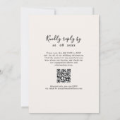 Stijlvolle elegante Bourgondische appel ooit na de Kaart (Achterkant)