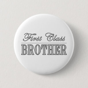 Stijlvolle elegante broers cadeaus voor Broeder va Ronde Button 5,7 Cm