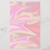 Stijlvolle, elegante holografische zweepslagen en  flyer (Achterkant)