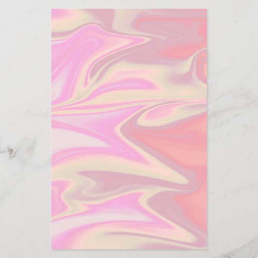 Stijlvolle, elegante holografische zweepslagen en  flyer (Achterkant)