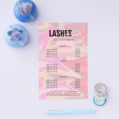 Stijlvolle, elegante holografische zweepslagen en  flyer (Enkel)