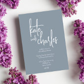 Stijlvolle Elegante Moderne Aangepaste Namen Bruil Kaart