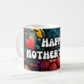 stijlvolle elegante Moederdag Koffiemok (Voorkant links)