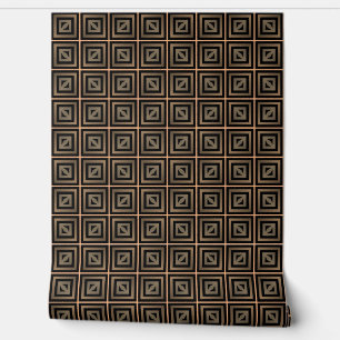 Stijlvolle Elegante Retro Geometrische Klasse Brui Behang