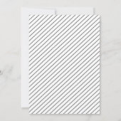 STIJLVOLLE ELEGANTE SCRIPT AFSTUDEREN PARTY INVITA KAART (Achterkant)