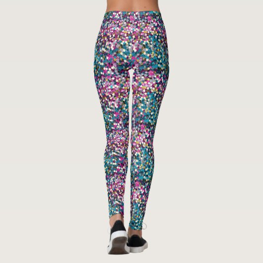 Stijlvolle en comfortabele en rekbare stof 12 leggings (Achterkant)
