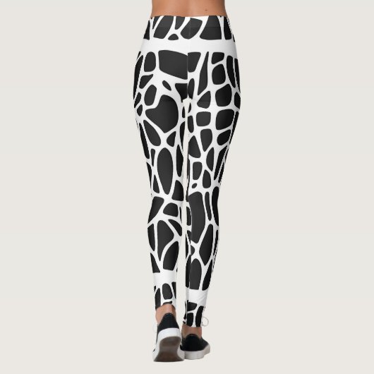 Stijlvolle en comfortabele en rekbare stof 1 leggings (Achterkant)