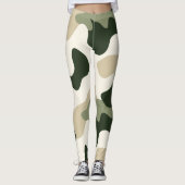 Stijlvolle en comfortabele en rekbare stof 2 leggings (Voorkant)