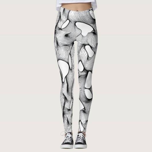 Stijlvolle en comfortabele en rekbare stof 4 leggings (Voorkant)