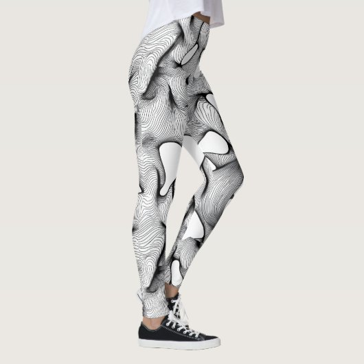 Stijlvolle en comfortabele en rekbare stof 4 leggings (Rechts)