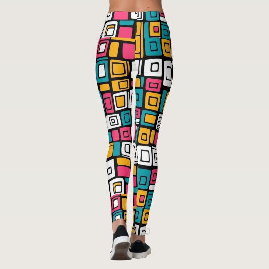 Stijlvolle en comfortabele en rekbare stof 6 leggings (Achterkant)