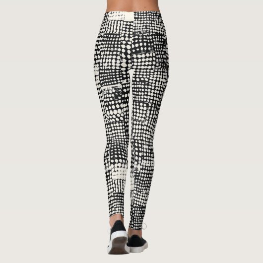 Stijlvolle en comfortabele en rekbare stof 9 leggings (Achterkant)
