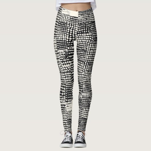 Stijlvolle en comfortabele en rekbare stof 9 leggings (Voorkant)