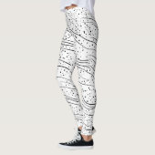 Stijlvolle en comfortabele en rekbare stof 9 leggings (Links)