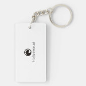 "Stijlvolle en duurzame Sleutelhangers voorAcryl S (achterkant)