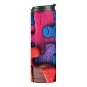 Stijlvolle en duurzame thermische tuimelaar | crea thermosbeker (Gedraaid links)