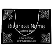 Stijlvolle,  en elegante business groot cadeauzakje (Voorkant)