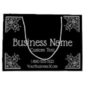 Stijlvolle,  en elegante business groot cadeauzakje (Achterkant)