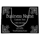 Stijlvolle,  en elegante business groot cadeauzakje (Voorkant)