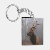Stijlvolle en elegante kerst Elk Sleutelhanger (Voorkant Links)