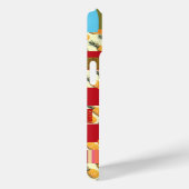 stijlvolle en gepersonaliseerde strepen met ananan Case-Mate iPhone case (Achterkant / Rechts)