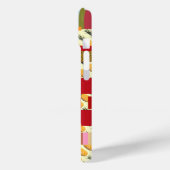 stijlvolle en gepersonaliseerde strepen met ananan Case-Mate iPhone case (Achterkant / Links)