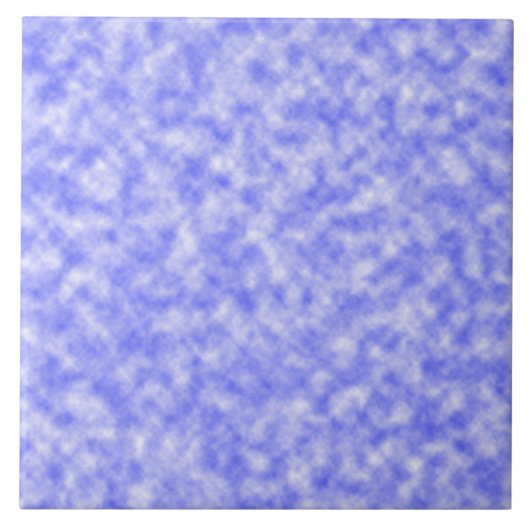 Stijlvolle en geweldige blue cloud tegeltje (Voorkant)