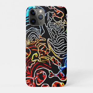Stijlvolle en kleurrijke neonpatronen Case-Mate iPhone case