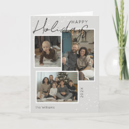 Stijlvolle en minimalistische foto's Feestdagen Kaart
