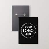 Stijlvolle en moderne aangepaste creaties geverifi button (Voorkant / Achterkant)