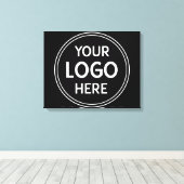 Stijlvolle en moderne aangepaste creaties geverifi canvas afdruk (Insitu (Houten vloer))