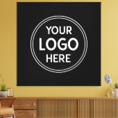 Stijlvolle en moderne aangepaste creaties geverifi canvas afdruk (Insitu (Woonkamer))