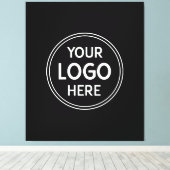 Stijlvolle en moderne aangepaste creaties geverifi canvas afdruk (Insitu (Houten vloer))