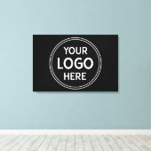 Stijlvolle en moderne aangepaste creaties geverifi canvas afdruk (Insitu (Houten vloer))