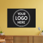 Stijlvolle en moderne aangepaste creaties geverifi canvas afdruk (Insitu (Woonkamer))
