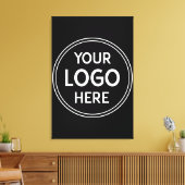 Stijlvolle en moderne aangepaste creaties geverifi canvas afdruk (Insitu (Woonkamer))