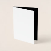 Stijlvolle en moderne aangepaste creaties geverifi folie kaarten (Voorkant)