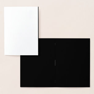 Stijlvolle en moderne aangepaste creaties geverifi folie kaarten