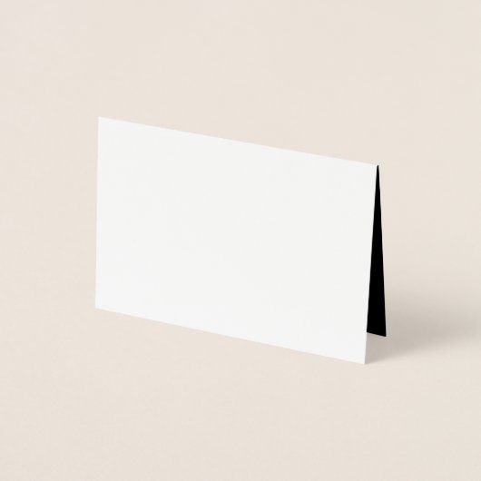 Stijlvolle en moderne aangepaste creaties geverifi folie kaarten (Voorkant)