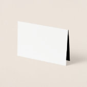 Stijlvolle en moderne aangepaste creaties geverifi folie kaarten (Voorkant)