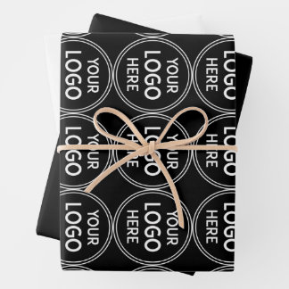 Stijlvolle en moderne aangepaste creaties geverifi inpakpapier vel