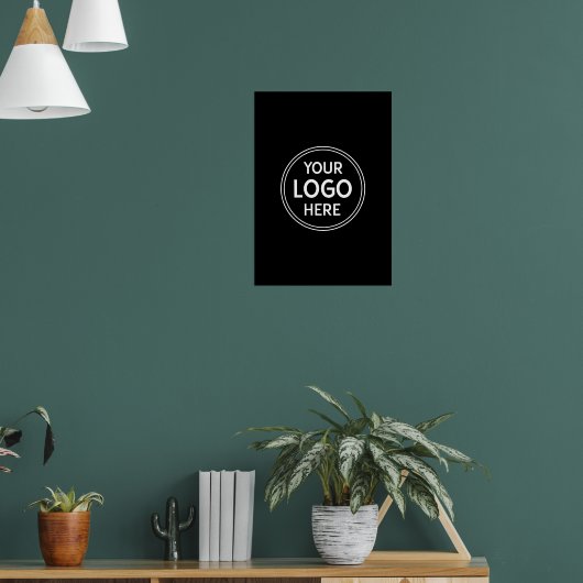 Stijlvolle en moderne aangepaste creaties geverifi poster (Woonkamer 1)