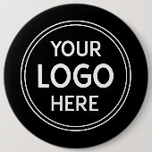 Stijlvolle en moderne aangepaste creaties geverifi ronde button 6,0 cm (Voorkant)