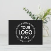 Stijlvolle en moderne aangepaste creaties geverifi save the date (Staand voorkant)