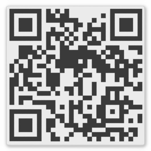 Stijlvolle en moderne aangepaste creaties geverifi sticker (Voorkant)