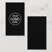 Stijlvolle en moderne aangepaste creaties geverifi visitekaartje (Voorkant / Achterkant)