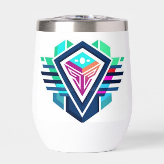 Stijlvolle en moderne Abstract Design Logo Waterfl (Voorkant)
