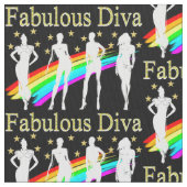 STIJLVOLLE EN MODERNE FANTASTISCHE DIVA STOF (Close Up)