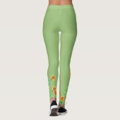 Stijlvolle en moderne groene Leggings (Achterkant)