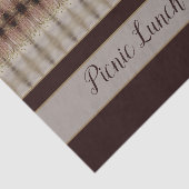 Stijlvolle en moderne typografie tissuepapier (Detail)